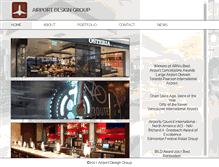 Tablet Screenshot of airportdesigngroup.com